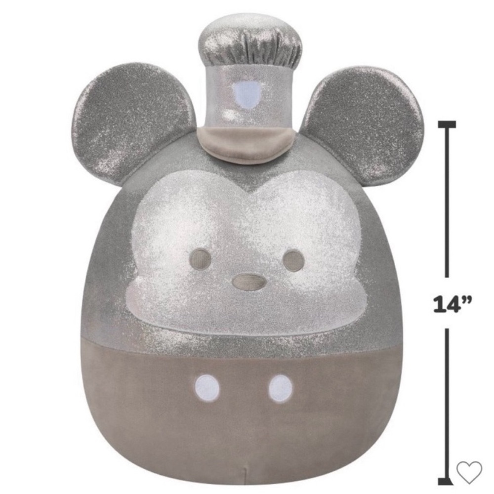 NWT Squishmallow - Steamboat Willie Mickey